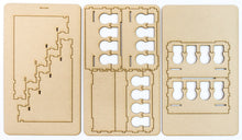 Load image into Gallery viewer, Paint Rack - 26mm "Half" for Vallejo and Army Painter Droppers