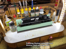 Load image into Gallery viewer, Painting Station - 26mm, For Vallejo and Army Painter Style Dropper Bottles