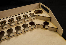 Load image into Gallery viewer, Painting Station - 26mm, For Vallejo and Army Painter Style Dropper Bottles