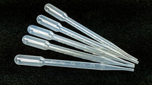 Load image into Gallery viewer, 3ml Plastic Transfer Pipettes - 5/pack