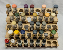 Load image into Gallery viewer, Paint Rack - 26mm "Upside Down", For Vallejo and Army Painter Style Dropper Bottles
