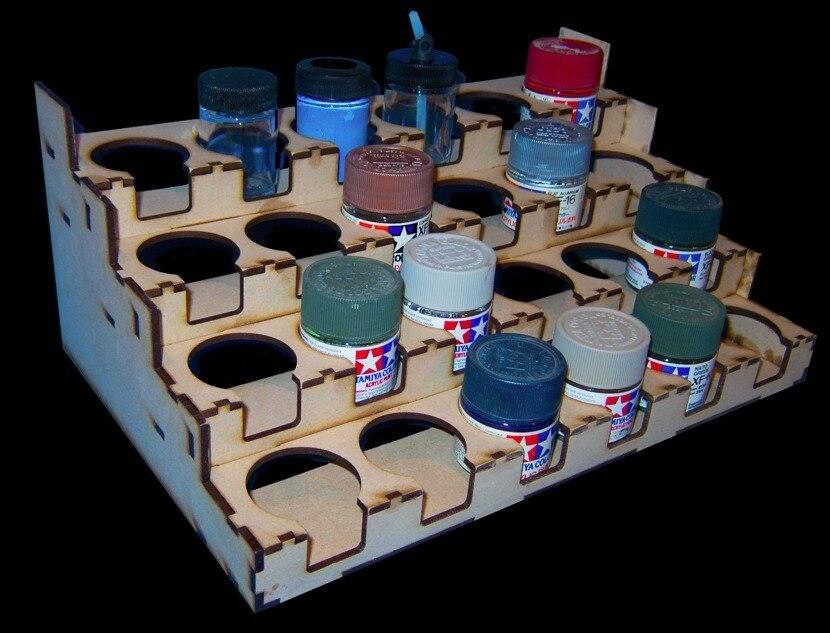 Paint Rack - 40.6mm Tamiya 23ml