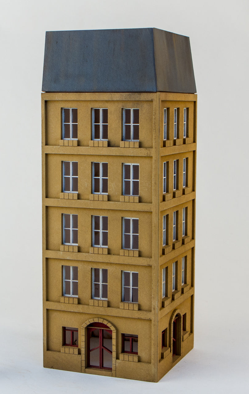 European Style Corner Building - HO_MAT115