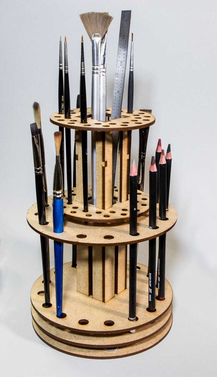 Brush Carousel - Fully Assembled, Ready To Use