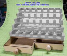 Load image into Gallery viewer, Drawer Add-On For Paint Rack - Double Drawer
