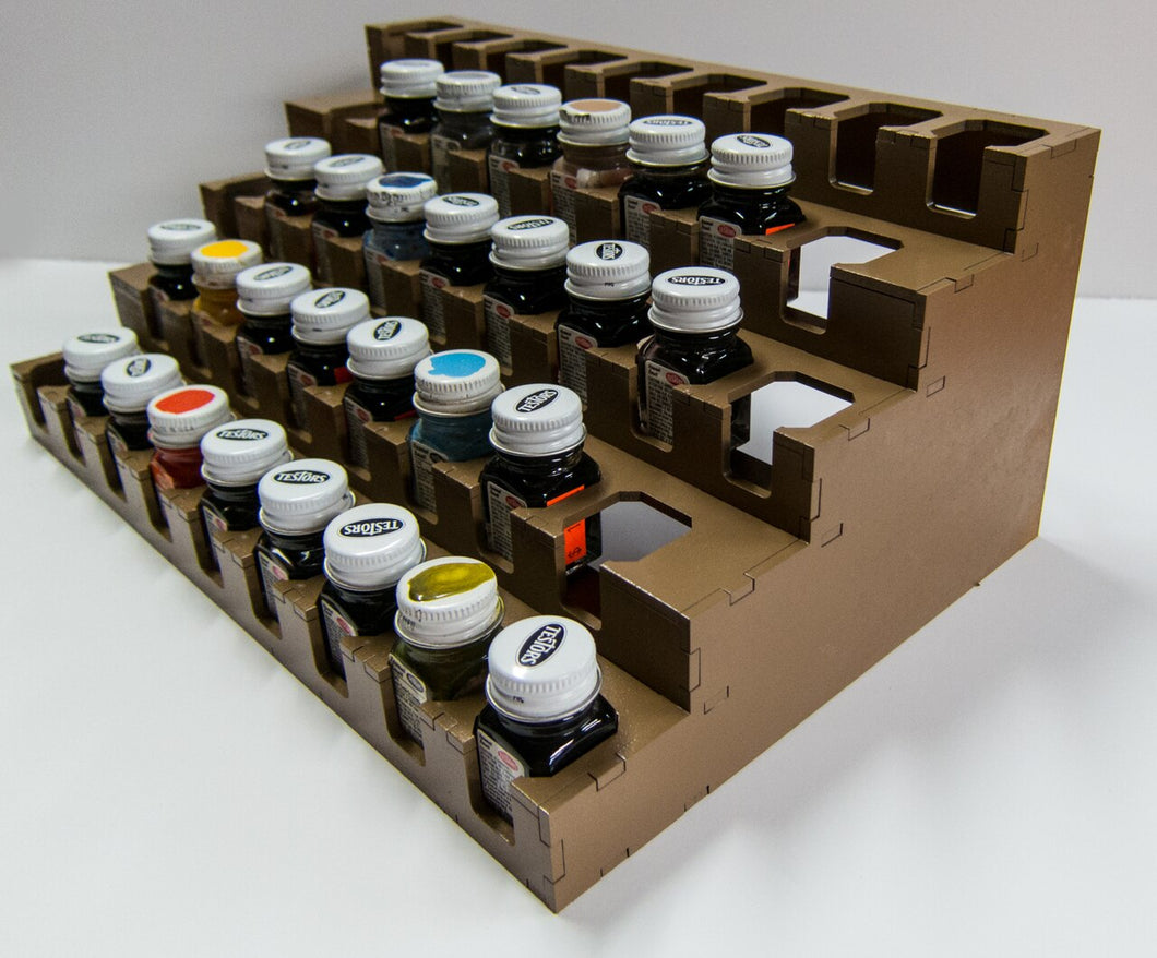 Paint Rack - Testors Square Enamels