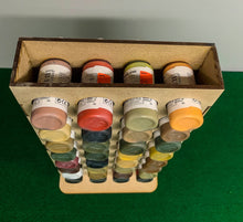 Load image into Gallery viewer, Vertical Paint Rack, Half - 26mm, For Vallejo and Army Painter Style Dropper Bottles
